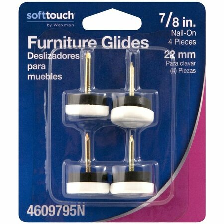 SOFTTOUCH FURNTURE GLIDES RND 7/8 in. 4609795N